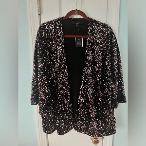 Gorgeous rose pink sequin jacket from Next UK. Size XL. New with tags.